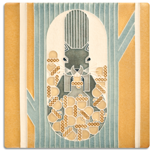 Perfect Tree, 6x6 Charley deals Harper Design Motawi Tile and Wood Frame