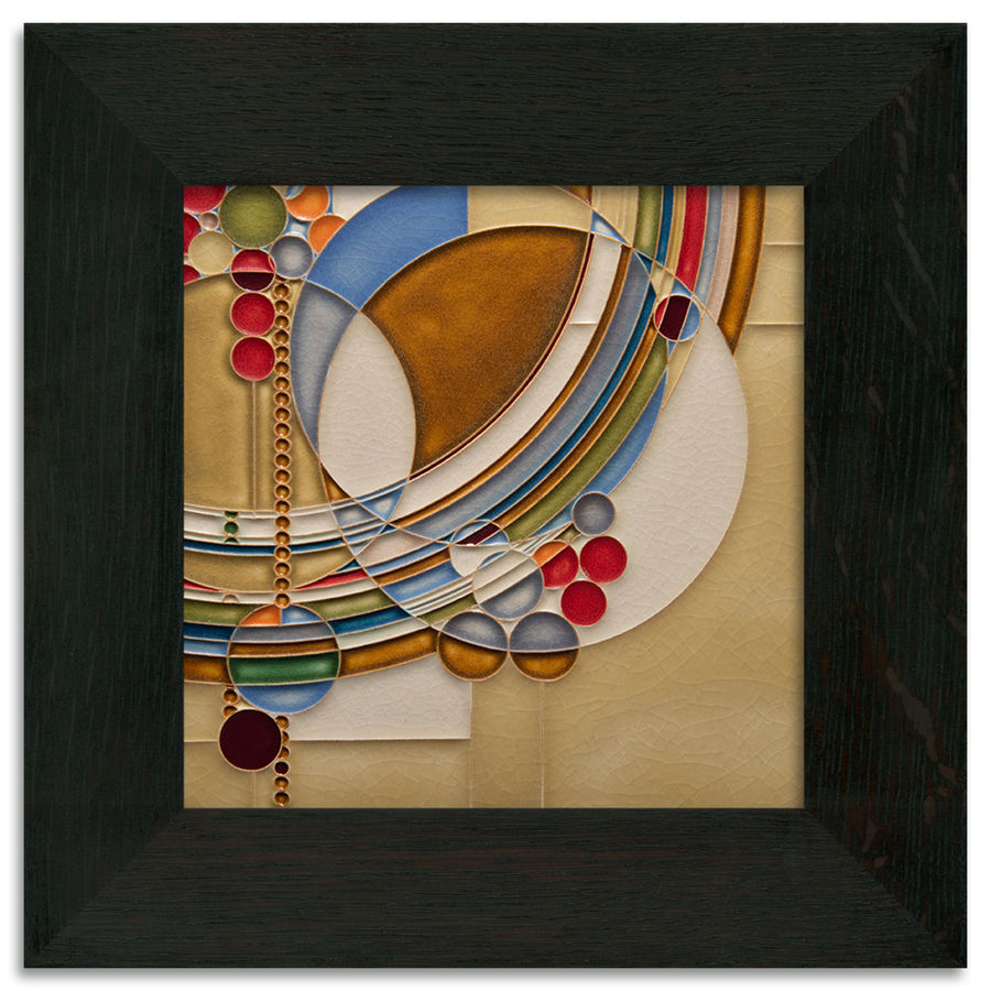 Motawi Tile: 8x8 Frame Ebony - Frank Lloyd Wright's Martin House Museum  Store